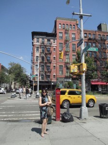 On the way to Soho.  Just another city block in downtown Manhattan.