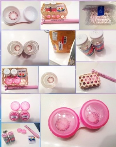 An example of how cute the culture of circle lens packaging is!