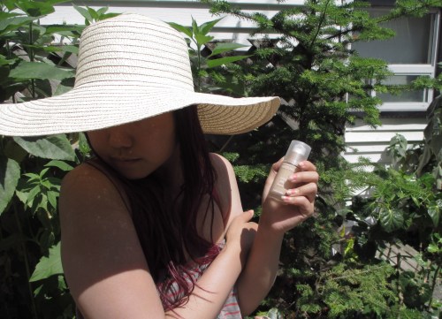 Shying away from the sun is good.  I got in my hand my current bb cream from Holika Holika at SPF 30 and my sun hat from Ardene's for only $12, so there is no excuse not to shade yourself!