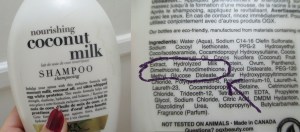 Shampoo is supposed to clean build up, right?  On my fave shampoo I found two silicone ingredients!  Not in my shampoo too!