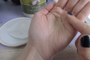 Mix into an even consistency. It may appear runny and thin, but it goes onto the skin so smoothly.